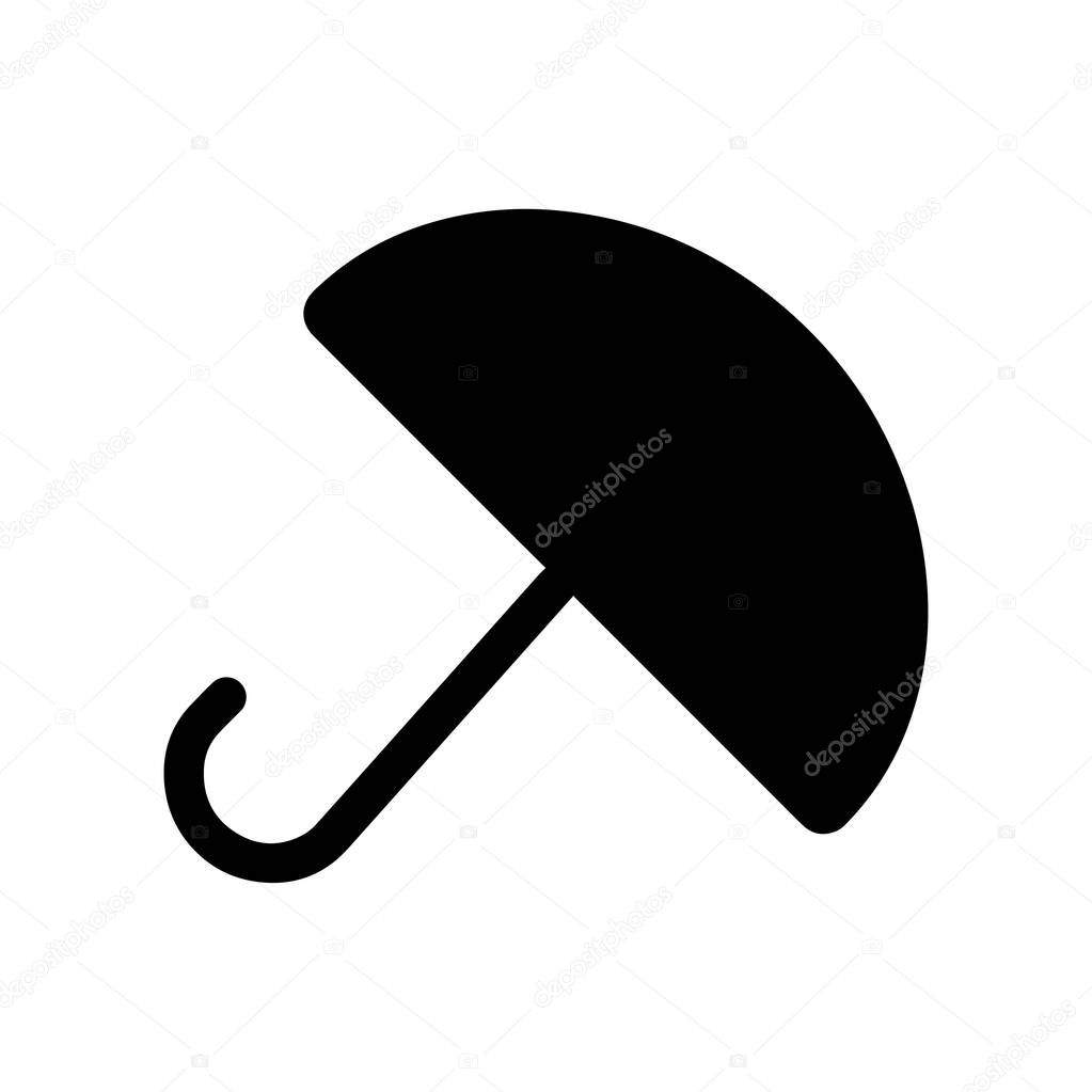 umbrella logo icon. vector illustration.