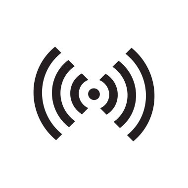 wifi simgesi vektör resimleme arkaplanı