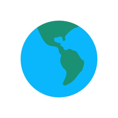 dünya haritası simgesi, vektör resimleme arkaplanı