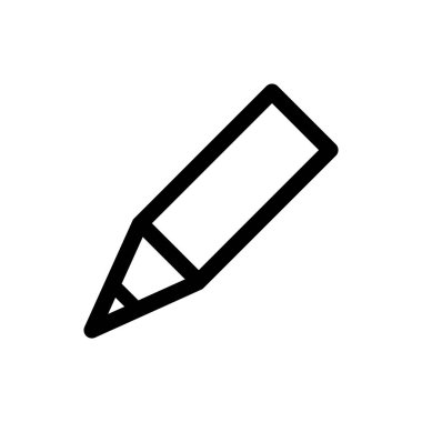 kalem simgesi vektör illüstrasyonu