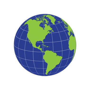 dünya haritası simgesi, vektör resimleme arkaplanı