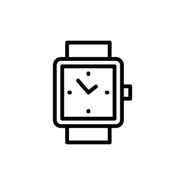 wristwatch icon simple vector illustration