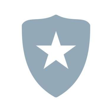 kalkan ağ simgesi vektör illüstrasyonu  