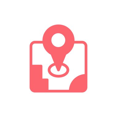 gps navigasyon pin vektör çizimi