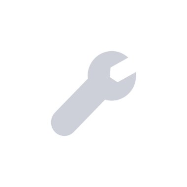 İngiliz anahtarı simgesi, vektör resimleme arkaplanı