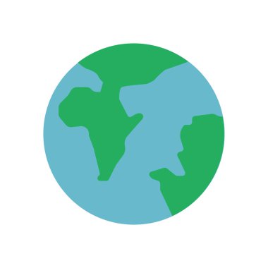 dünya haritası simgesi, vektör resimleme arkaplanı