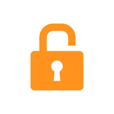 lock. web icon simple design vector illustration