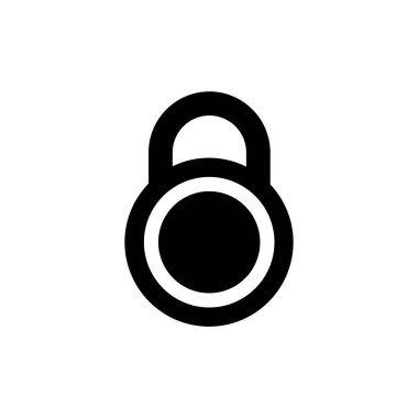 ikon vektör illüstrasyonunu kilitle