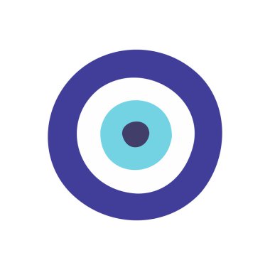 Nazar nazar nazarı, tılsım, vektör illüstrasyonu. 