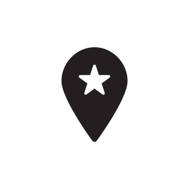 PIN web simge vektör çizim 