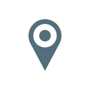 gps navigasyon pin vektör çizimi