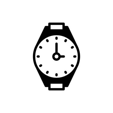 wristwatch icon simple vector illustration