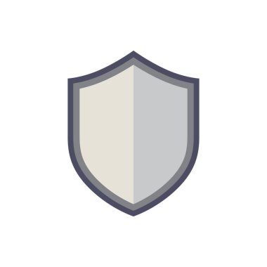 kalkan ağ simgesi vektör illüstrasyonu  