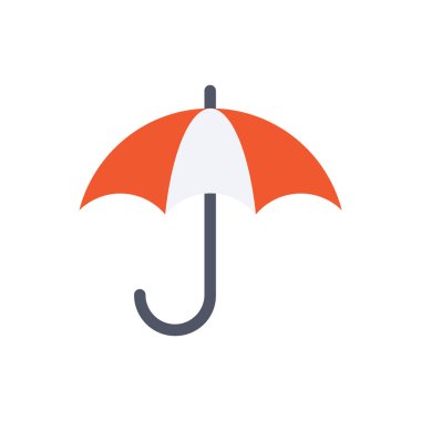 umbrella logo icon. vector illustration.