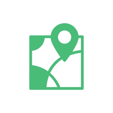 gps navigasyon pin vektör çizimi