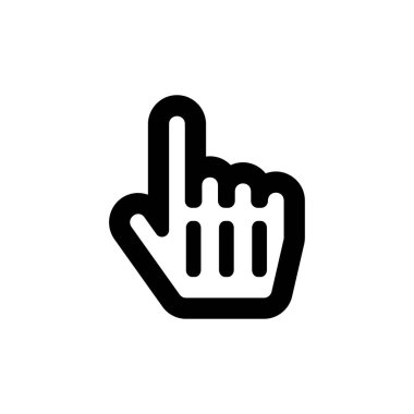 bilgisayar UI işaretleyici simgesi, vektör illüstrasyonu