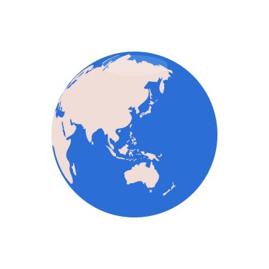 dünya haritası simgesi, vektör resimleme arkaplanı