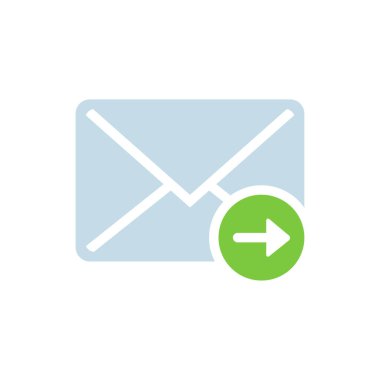 E- posta simgesi vektör illüstrasyonu