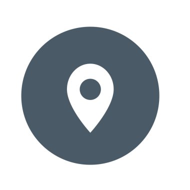 gps navigasyon pin vektör çizimi