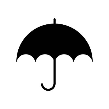 umbrella logo icon. vector illustration.