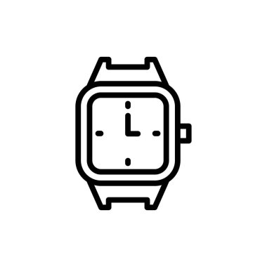 wristwatch icon simple vector illustration