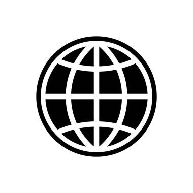 dünya simgesi kavramı, vektör illüstrasyon arkaplanı