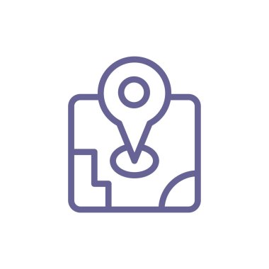 PIN web simge vektör çizim 