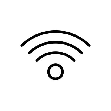 wifi simgesi vektör resimleme arkaplanı