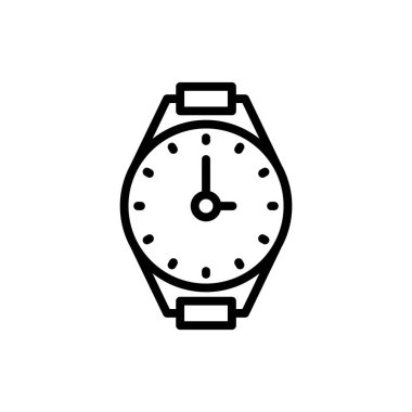 wristwatch icon simple vector illustration