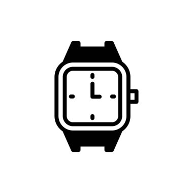 wristwatch icon simple vector illustration
