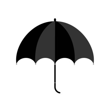 umbrella logo icon. vector illustration.