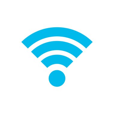 wifi simgesi vektör resimleme arkaplanı