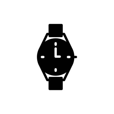 wristwatch icon simple vector illustration