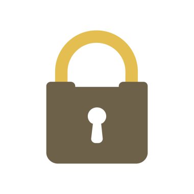 lock. web icon simple design vector illustration