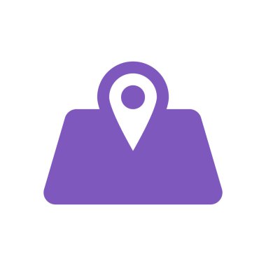 gps navigasyon pin vektör çizimi