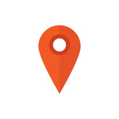 gps navigasyon pin vektör çizimi