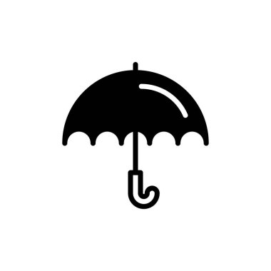 umbrella logo icon. vector illustration.