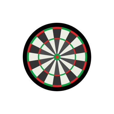 Abstract vector color target icon