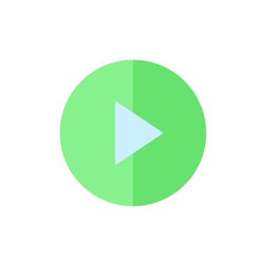 Oynatma düğmesi vektör çizimi