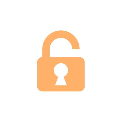 lock. web icon simple design vector illustration