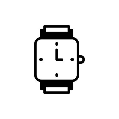 wristwatch icon simple vector illustration