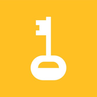 anahtar simgesi resimleme, vektör işareti sembolü