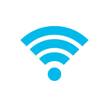 wifi simgesi vektör resimleme arkaplanı