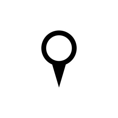 PIN web simge vektör çizim 