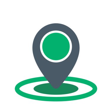 gps navigasyon pin vektör çizimi