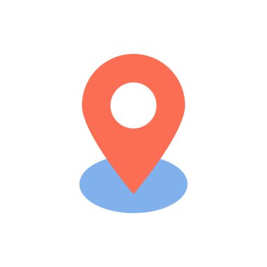 gps navigasyon pin vektör çizimi