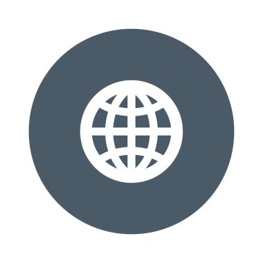 dünya simgesi, vektör illüstrasyon arkaplanı