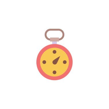time chronometr icon, vector illustration