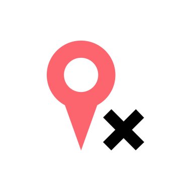 PIN web simge vektör çizim 