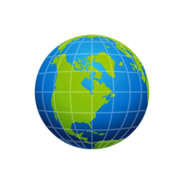 World Map Icon Vector Illustration Background — стоковый вектор